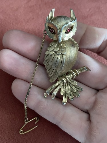 Vintage brooch crown trifari - brooch,