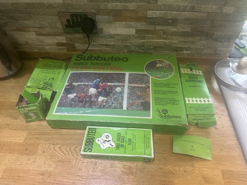 Subbuteo football soccer set - subbuteo,