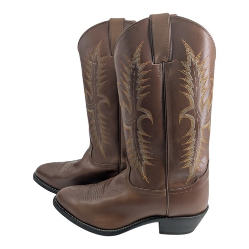 Tony lama brown leather - tony,