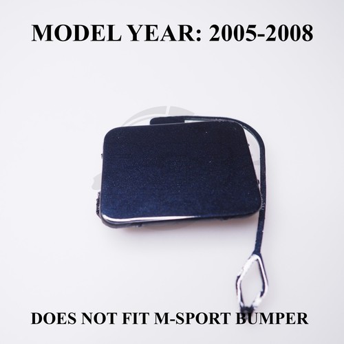 Front bumper tow hook cover - bumper,