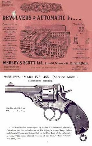 Webley scott 1908 revolvers - &,