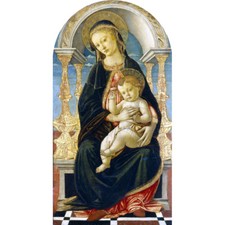 Madonna and child botticelli - child,