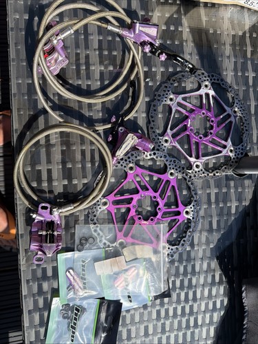 Hope tech purple - e4, brake