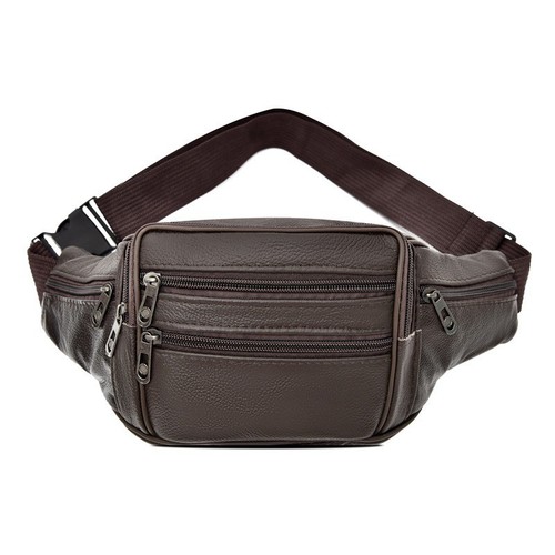 Real genuine leather bum - genuine, waist