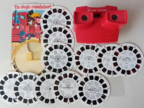 View master gaf model red - view-master, j