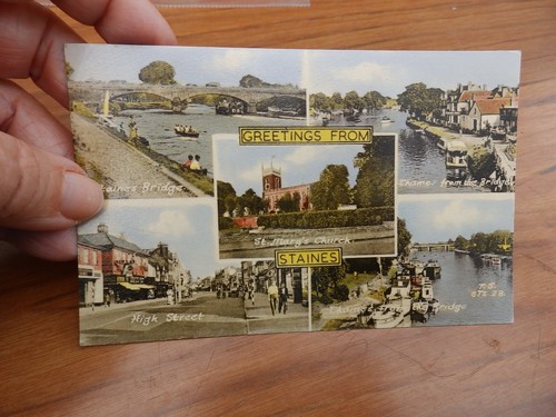 Frith colour postcard - colour,