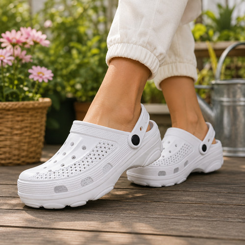 White unisex eva garden - white,