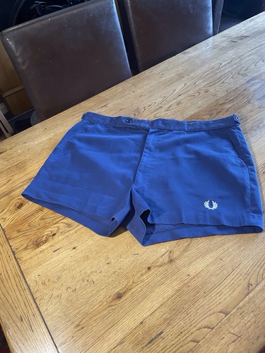 Men fred perry shorts - perry, blue