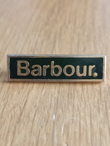 Vintage barbour jacket badge - vintage,
