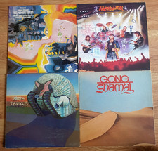 4 x Prog/Psychedelic/Space Rock LPs. Gong, Marillion, Moody Blues, ELP. FAULTY
