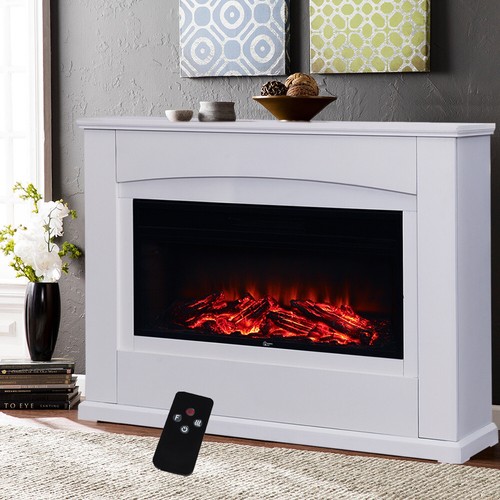 Electric fire white - fire,