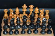Antique Staunton Wooden Chess