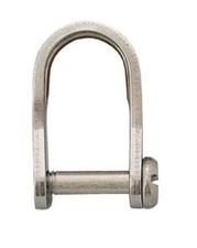 D Shackle Flat Mat. Slotted