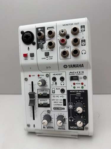 Yamaha ag03 mixing - yamaha,