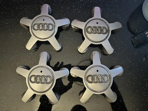 Audi alloy centre caps - audi,