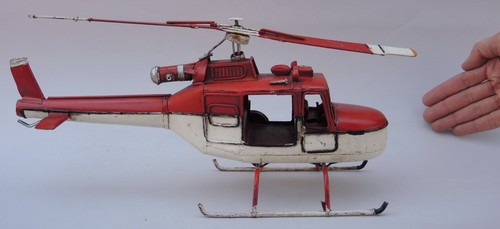 Old helicopter model 32cm - old,