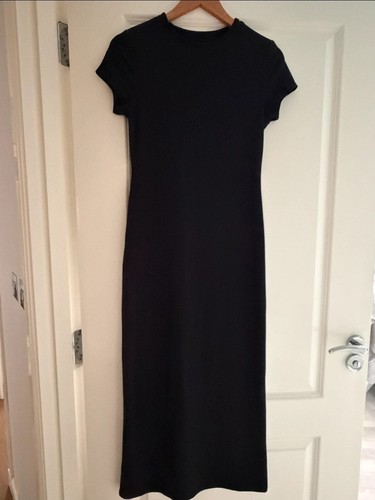 Petite black stretch maxi - black,