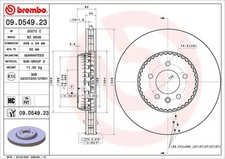 BREMBO Brake Disc Front