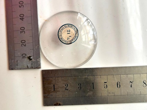 Verge fusee pocket watch glass - verge,