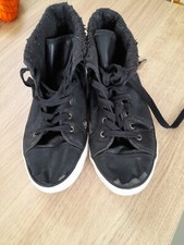ladies black trainers size 5