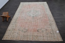 Oushak Turkish Vintage Rug