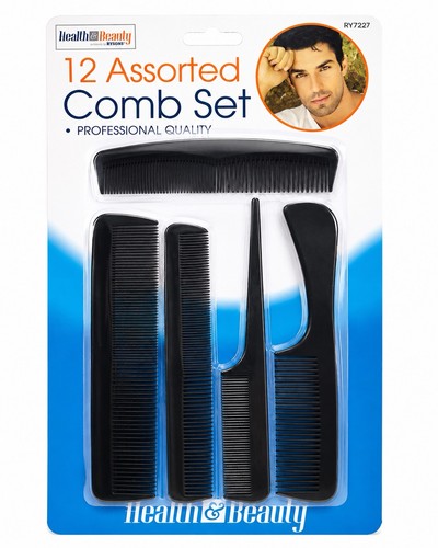 Professional 12pc hair - hair, comb