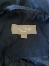 Puffa Dark Blue Vintage Quilted Gilet Size L Women's