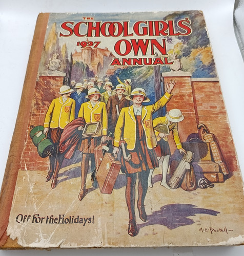 Antiquarian book schoolgirls - antiquarian,