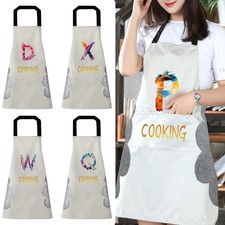Paint Unisex Waterproof Kitchen Chef Apron Pocket Catering Cooking BBQ Apron