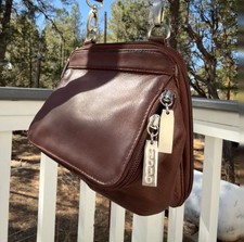 HOBO Brown Leather Crossbody