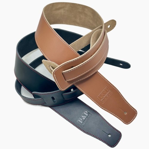 Genuine leather guitar strap - genuine,