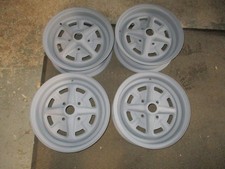 MG Midget Sprite 4.5 x 13 inch Rostyle steel wheels , set of 4