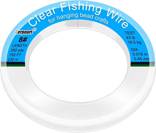 Heavy duty clear - heavy-duty, fishing