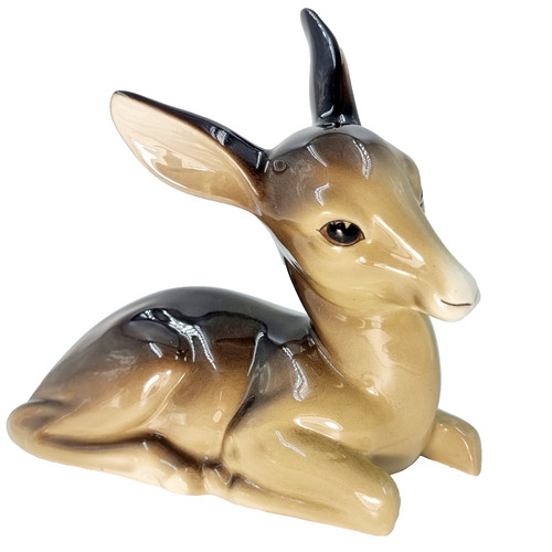 Fawn deer figurine ornament - deer,