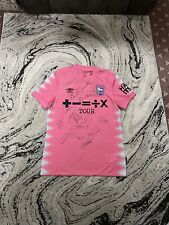 Ipswich Town FC Squad Signed Pink GK Football Shirt BNWT X17 Size Medium Men’s