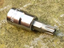 HALFORDS ADVANCED T45 SECURITY TORX SOCKET, 3/8" DRIVE,  NEW.