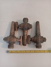 3 X M&B Brass Barrel TAPS beer wine antique/vintage 