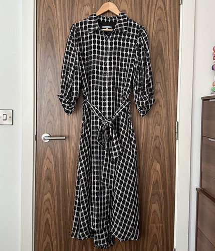 Oliver bonas black check tie - bonas,