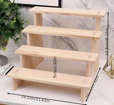 4 Tier Wooden Display shelf