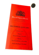 Theatre Programme Royal Opera