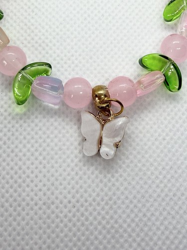 Pretty tulip bead bracelet - pretty,