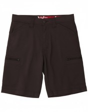 WRANGLER Mens Cargo Shorts W30 Medium Black Nylon DM03