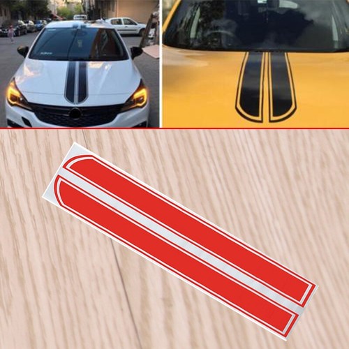 Car van racing body stripe - racing,