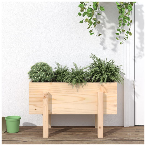 Wooden garden planter - wooden,