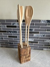 Wooden Spoon holder. Kitchen Accessories. Kitchen tidy. Decorate wooden spoons
