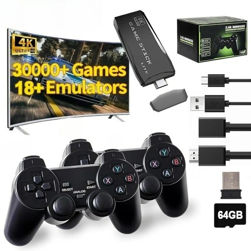Video game console retro - 4k,