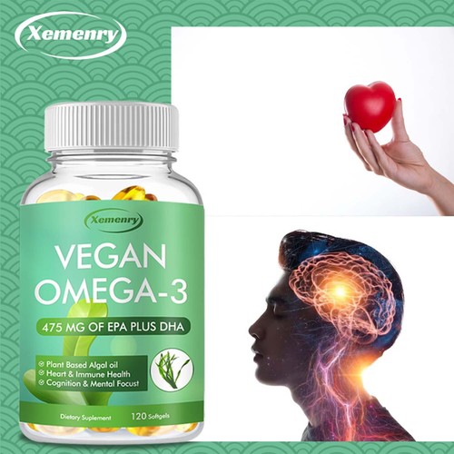 Vegan omega algae oil - omega-3,