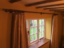  Iron Steampunk Industrial Vintage Curtain Pole Ball Finial