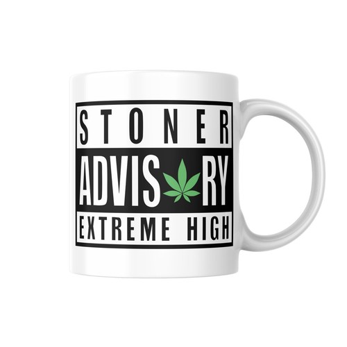 Stoner advisory 11oz coffee - stoner,
