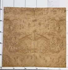Oak Burr Veneer. 4 sheets